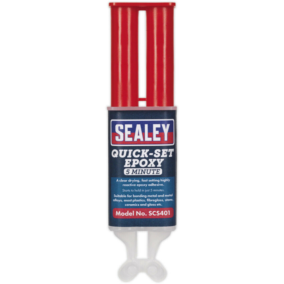 25ml Quick Setting Epoxy Adhesive - 5 Minute Set Time - Water & Impact Proof