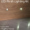 Loops ROUND LED Plinth Light Kit 10x WARM WHITE Spotlight Kitchen Bathroom Floor Panel 2
