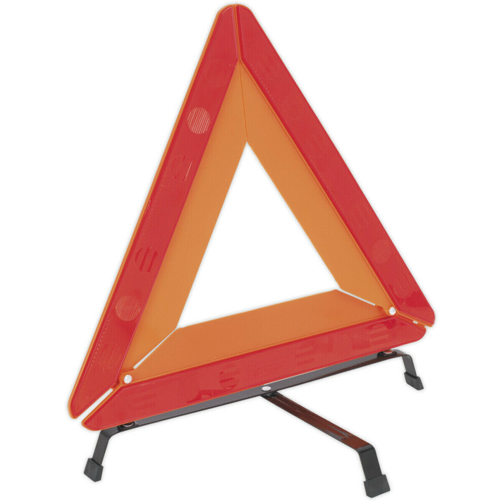 Folding Warning Triangle - Accident Breakdown Warning Sign - E-Approved 5056581932075