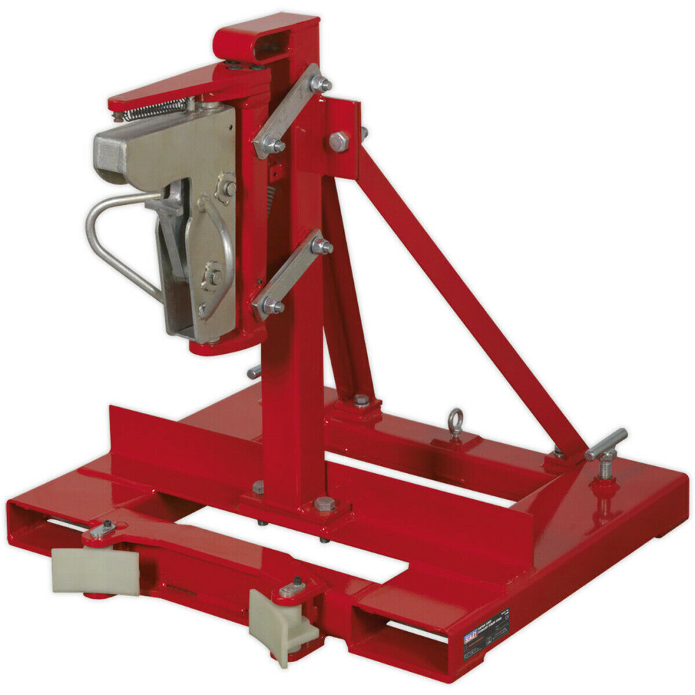 Gator Grip Forklift 205L Drum Grab - 400Kg Weight Limit - Heavy Duty Steel 5056524273319