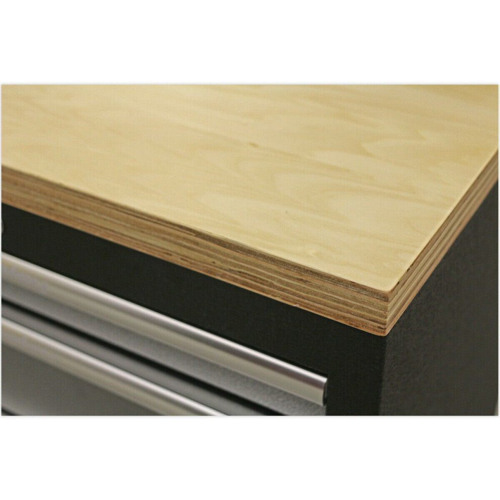 Loops 2040Mm Pressed Wood Worktop For Ys02633 Ys02634 Ys02639 & Ys02641 Cabinets
