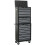 Loops Stacking 16 Drawer Topchest Mid Box & Rollcab Bundle - BB Slides - Black & Grey 1