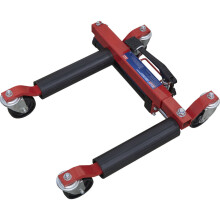 Hydraulic Wheel Skate - 650kg Capacity - 4 x 100mm Castors - Pedal Operated