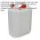 Loops 30L Plastic Water Container - Screw Cap - Inner Sealing Plug - Pouring Spout 2