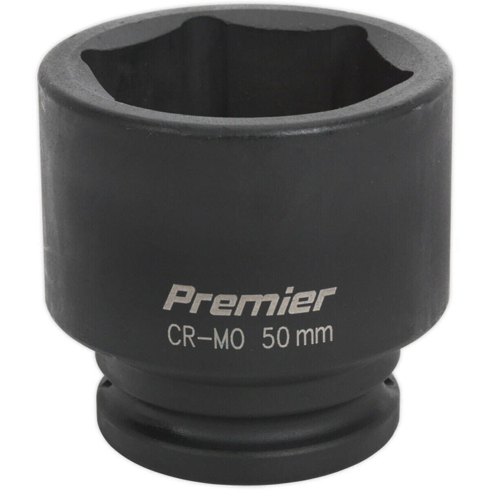 50Mm Forged Impact Socket - 3/4 Inch Sq Drive - Chromoly Impact Wrench Socket 5056524282915