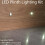 Loops ROUND LED Plinth Light Kit 4x WARM WHITE Spotlights Kitchen Bathroom Floor Panel 2