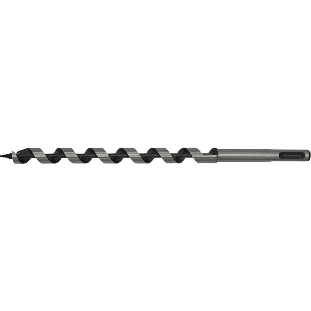 14 x 235mm SDS Plus Auger Wood Drill Bit - Fully Hardened - Smooth Drilling