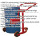 Loops Mobile 205L Drum Handler Truck - Braked Castor - Manually Adjustable Trolley 2