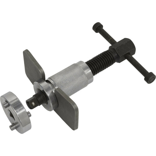 Loops Brake Piston Wind-Back Tool - Left Handed - Double Adaptor - Piston Retraction