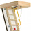 Loops 3 Section FIRE RATED Folding Loft Ladder & Handle Hatch & Frame 2.75m Height 4