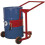 Loops Mobile 205L Drum Handler Truck - Braked Castor - Manually Adjustable Trolley 3