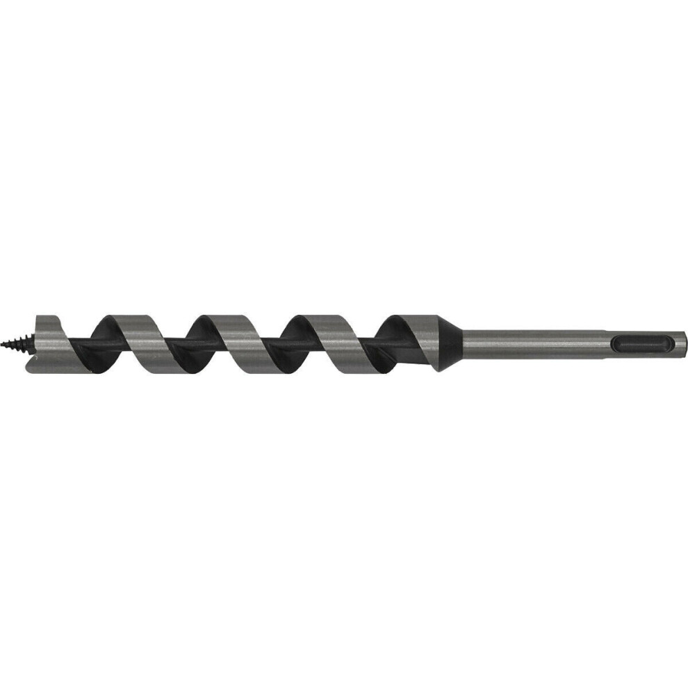 19 X 225Mm Sds Plus Auger Wood Drill Bit - Fully Hardened - Smooth Drilling