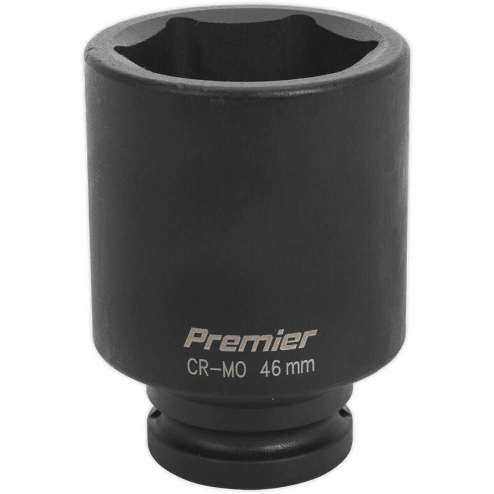 46Mm Forged Deep Impact Socket - 3/4 Inch Sq Drive - Chromoly Wrench Socket 5056524282908