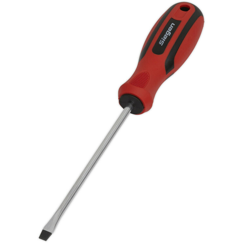 Slotted 5 X 125Mm Screwdriver With Soft Grip Handle - Chrome Vanadium Shaft 5056581902238