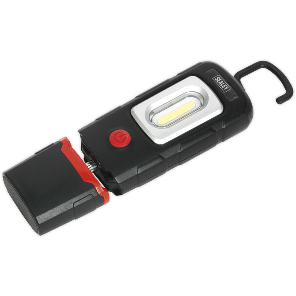 Rechargeable Inspection Light - 3W COB & 1W SMD LED - Lithium-Polymer - 360Â