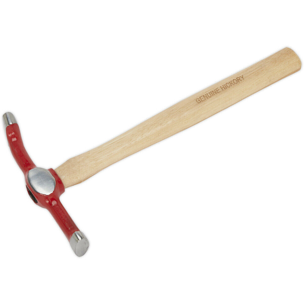 Loops Hickory Handled Door Skinning Hammer Replacement For Ys03271 Panel Beating Set