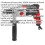 Loops 1050W Heavy Duty Hammer Drill - 13mm Chuck - Variable Speed Mechanical Gearbox 2