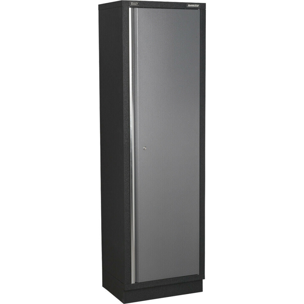 Loops 600Mm Full Height Modular Floor Cabinet - Single Door - Four Adjustable Shelves