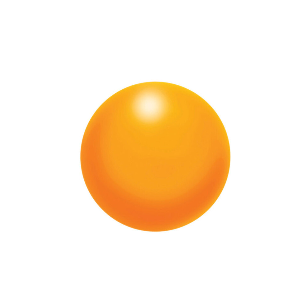 Loops Orange Foam Squeeze Ball - Sensory Stress Reliver - Adhd Rehabilitation Therapy