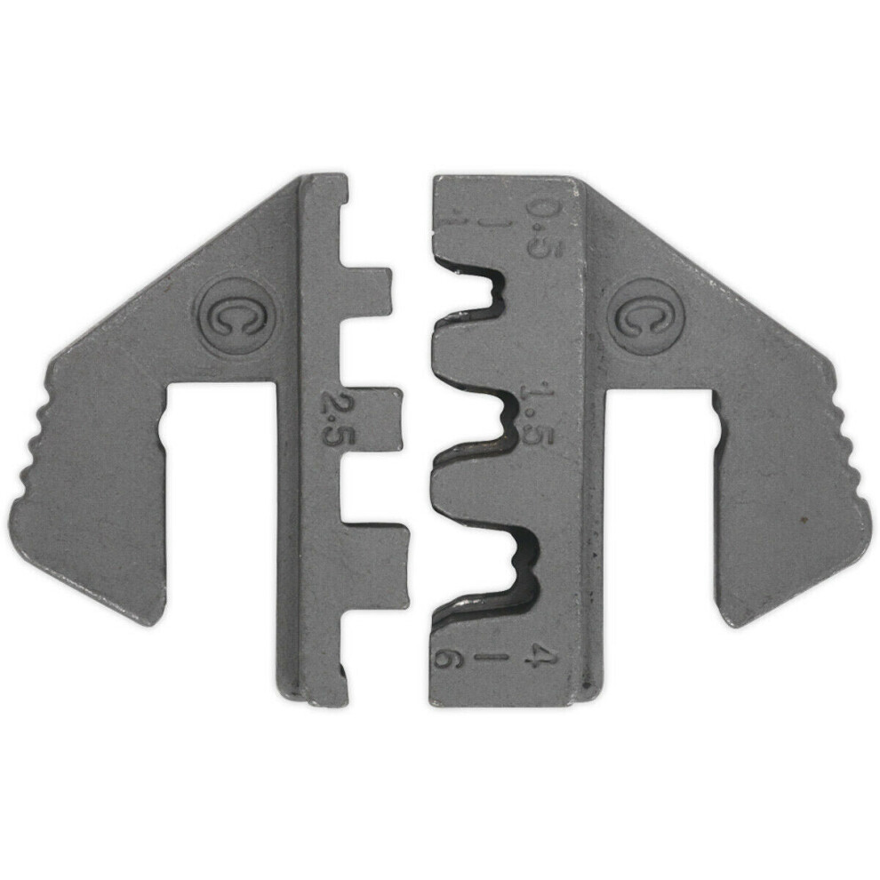 Open Barrel Hardened Crimping Jaws For Ys00906 & Ys00907 Ratchet Crimping Tool 5056524243442