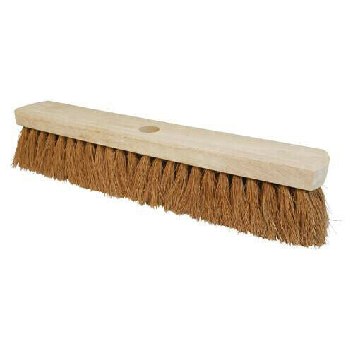 Loops 914mm (35 Inch) Soft Coco Bristle Replacement Broom Head Sweeping 2