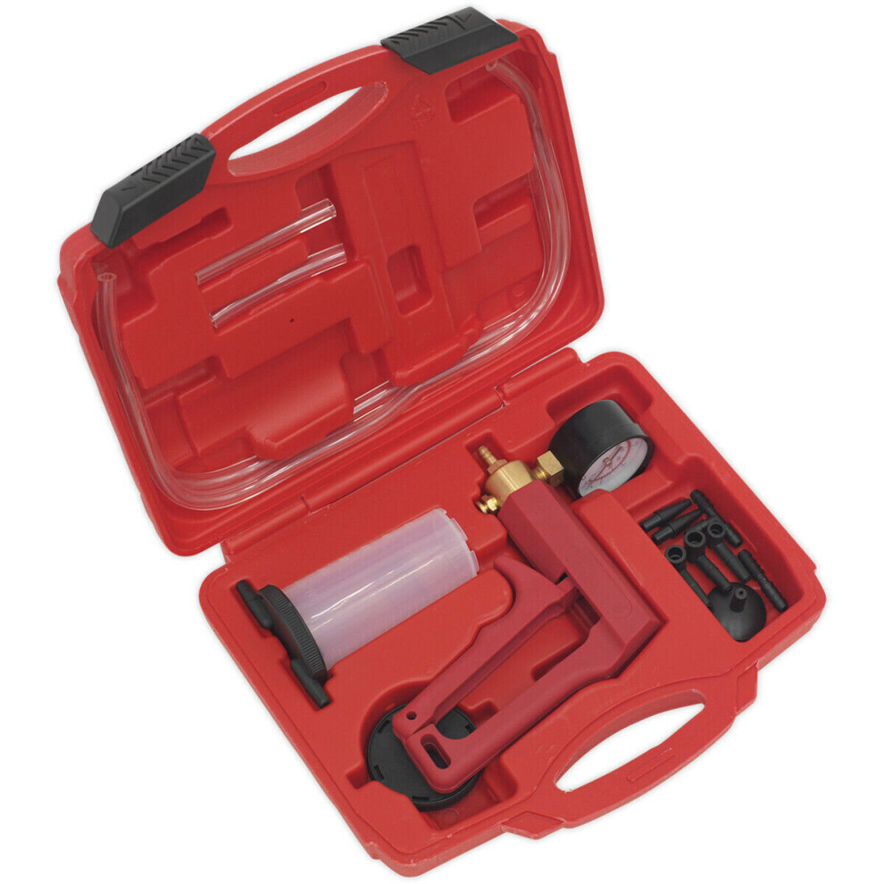 Vacuum Tester & Brake Bleeding Kit - Brake Diagnostic Tool - Compact Design