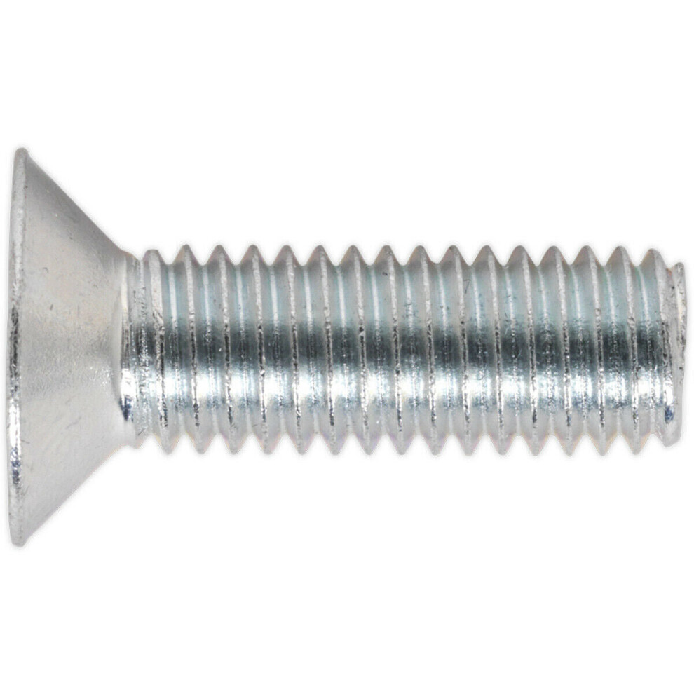 50 PACK Countersunk Pozi Head Machine Screw - 1.25mm - M8 x 25mm - DIN 965Z