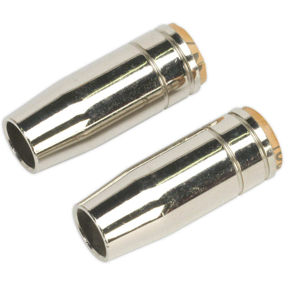 2 Pack Conical Nozzles For Mb25 & Mb36 Welding Torches - Mig Welding Shroud 5056524288993