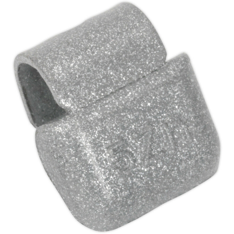 Loops 100 Pack 5G Hammer On Wheel Weights - Plastic Coated Zinc Alloy - Wheel Balance