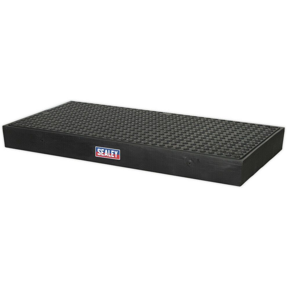 Polyethylene 2 Drum Work Floor - 1600 X 800 X 150Mm - Holds 2 X 205L Drums 5056524273906