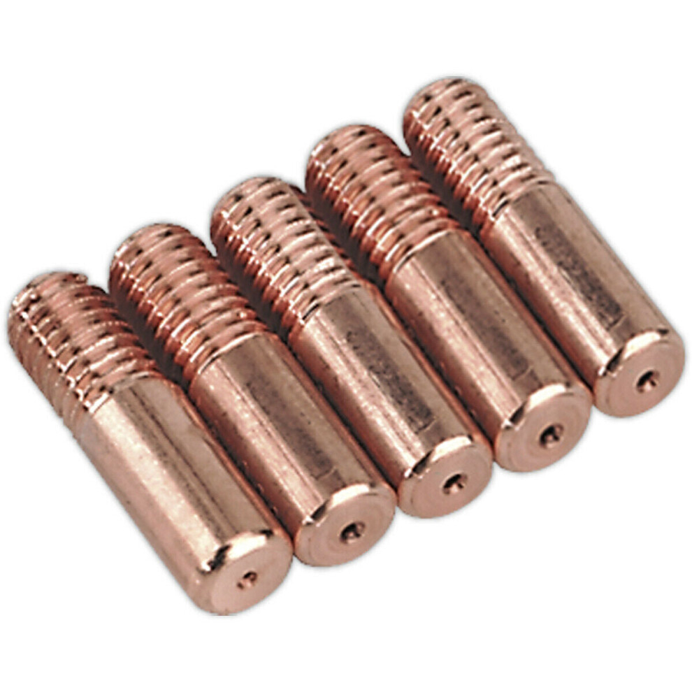 Loops 5 Pack 0.6Mm Contact Tip For Mb14 Welding Torches - Mig Welding Contacts