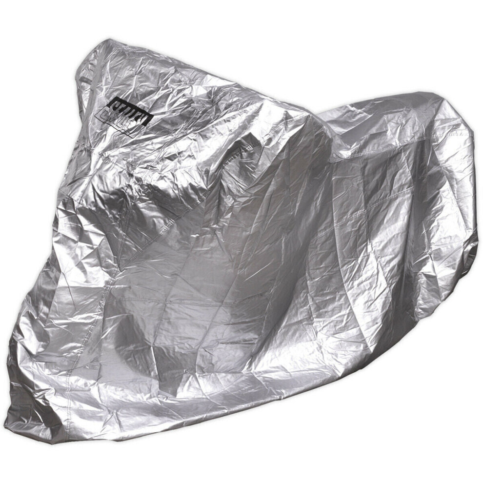 Loops Medium Motorcycle Cover - 2320 X 1000 X 1350Mm - Double Layer Wheel Lock Eyelet