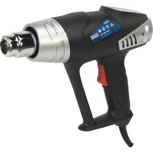 2000W Hot Air Gun Kit - 2 Step Temperature Control - Four Nozzles & Accessories