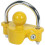 Loops 50mm Tow Ball Trailer Hitch Lock - Universal Fitting - Easy Install - Security 3