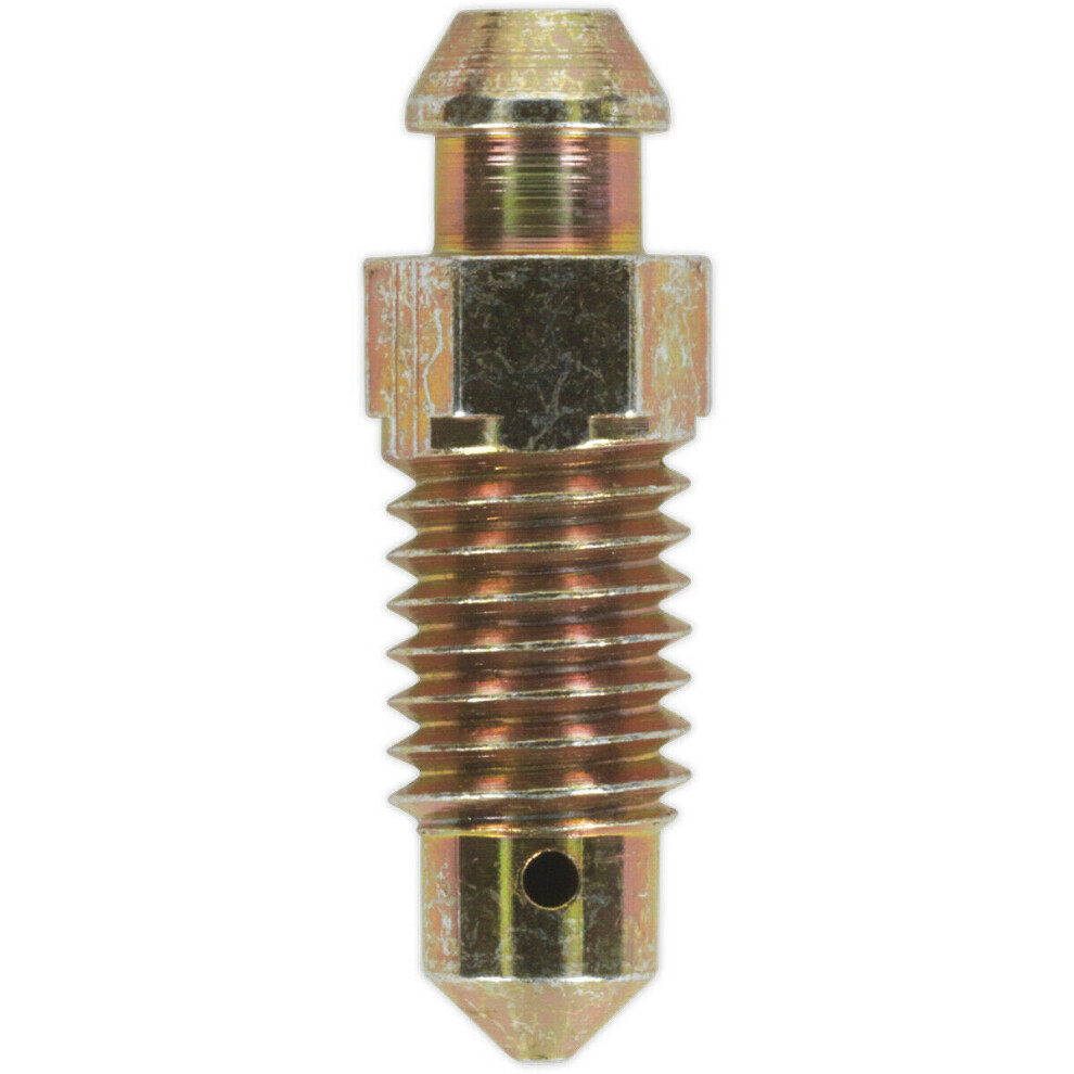 10 PACK M8 x 24mm Brake Bleed Screw - 1.25mm Pitch - Fits 3/16 Inch Pipes