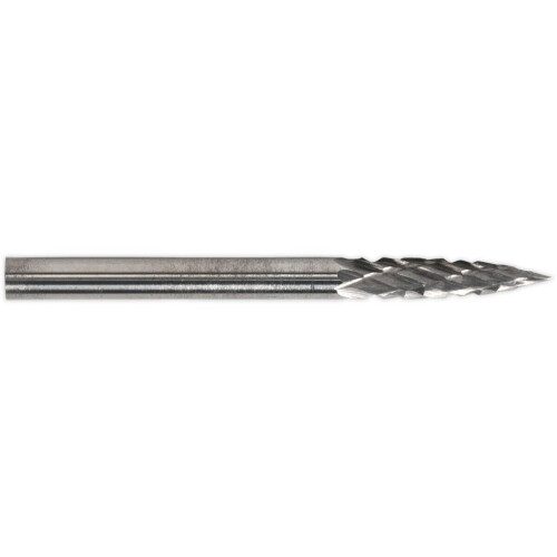Loops 3 PACK - 3mm Micro Carbide Burr Pointed Tree Taper Bits - Rotary Flash Removing 2