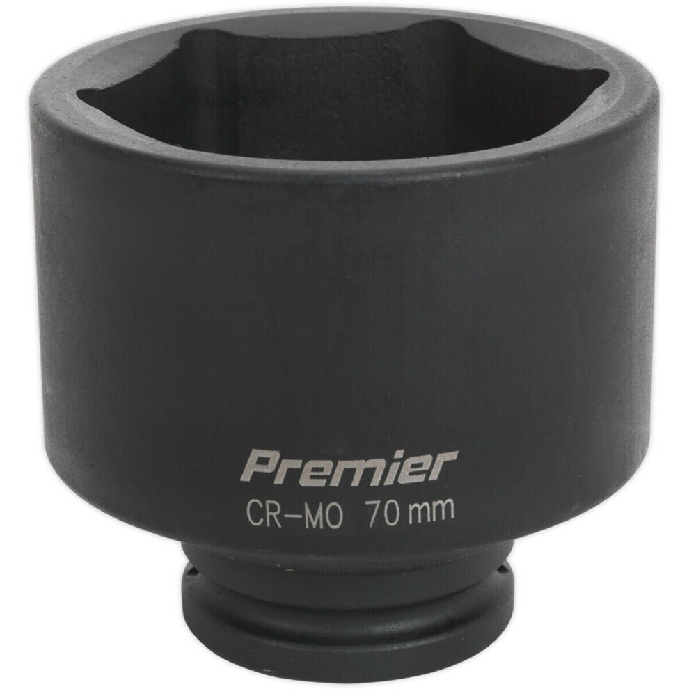Loops 70Mm Forged Deep Impact Socket - 3/4 Inch Sq Drive - Chromoly Wrench Socket
