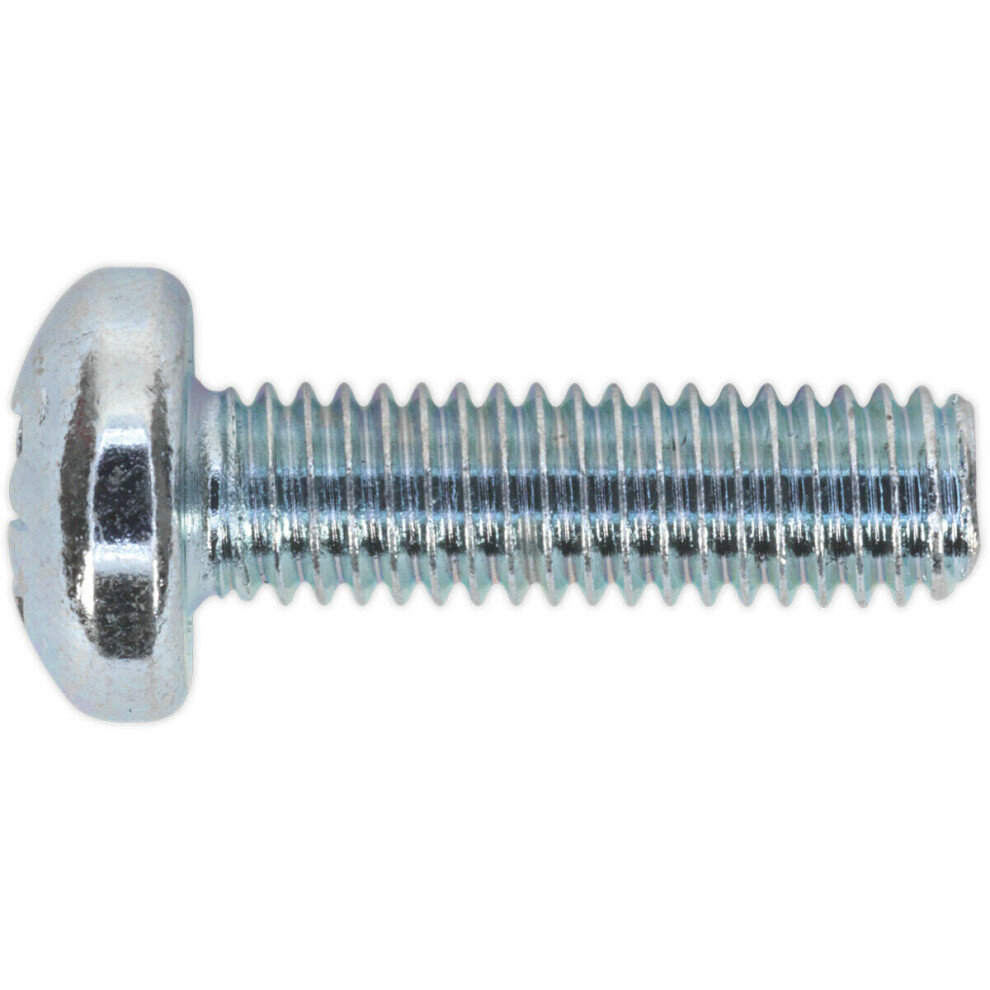 50 PACK Pan Head Pozi Machine Screw - 1mm Pitch - M6 x 20mm - DIN 7985Z