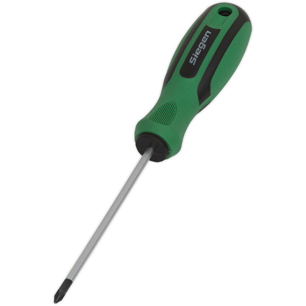 Pozi Head 1 X 75Mm Screwdriver With Soft Grip Handle - Chrome Vanadium Shaft 5056581902351