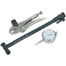 Brake Disc Run-Out Kit - Ball Joint Wear Test - Metric Calibrated DTI Gauge