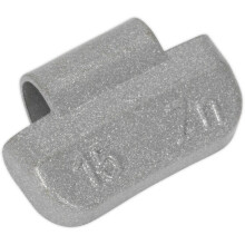100 PACK 15g Hammer On Wheel Weights - Plastic Coated Zinc Alloy - Wheel Balance