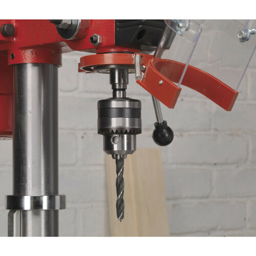 Loops 12-Speed Floor Pillar Drill - 370W Motor - 1500mm Height - Safety Release Switch 2