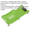 Loops Green One Piece Composite Creeper - 6 x 75mm Castors - Padded Headrest - Polymer 2