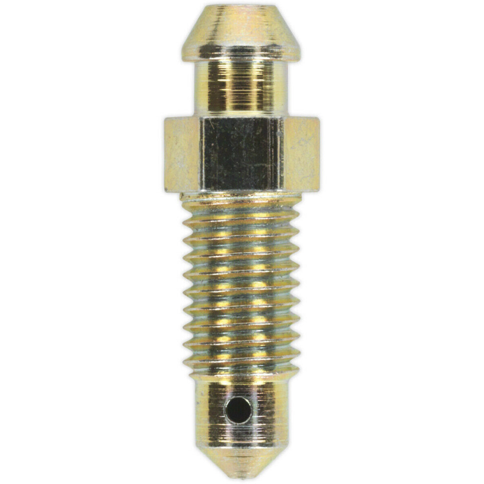 10 PACK - M7 x 28mm Brake Bleed Screw - 1mm Pitch - Fits 3/16 Inch Pipes