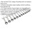 Loops 12pc STUBBY Short Ratchet Combination Spanner Set 12 Point Metric Ring Open Head 2