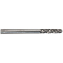 3 PACK - 3mm Micro Carbide Burr Ball Nose Cylinder Bits - Rotary Flash Removing