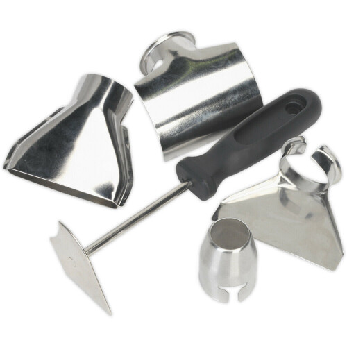 Loops 2000W Hot Air Gun Kit - Variable Temperature - Four Nozzles & Scraper - Case 2