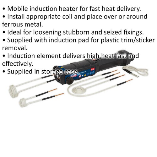 Loops 1000W Mobile Induction Heater - Seized Fixing Tool - Flameless Heat Tool 1