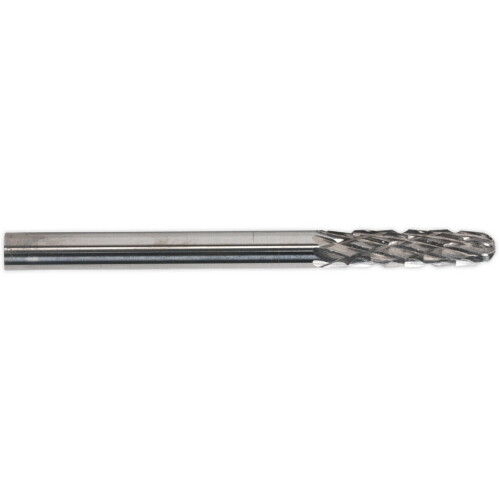 Loops 3 PACK - 3mm Micro Carbide Burr Ball Nose Cylinder Bits - Rotary Flash Removing 2