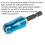 Loops Quick Release Chuck Bit Holder - Suitable for 1/4" Hex Drive Bits - Quick Change 2